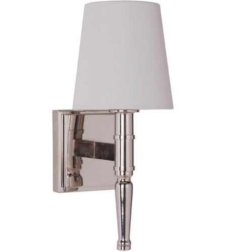 44601-PLN - Ella 1 Light 12" High Wall Sconce - Polished Nickel