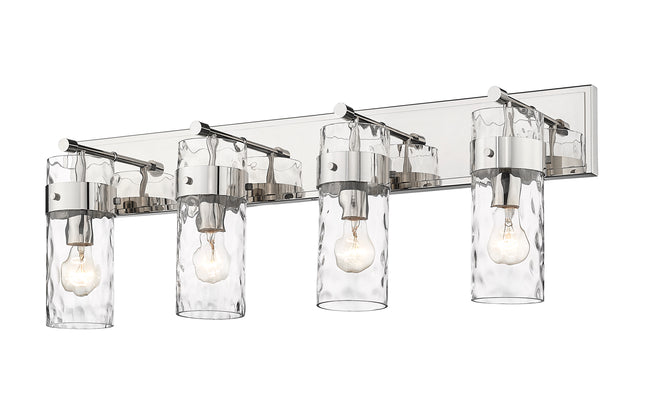 3035-4V-PN - Fontaine 4 Light 34" Vanity - Polished Nickel