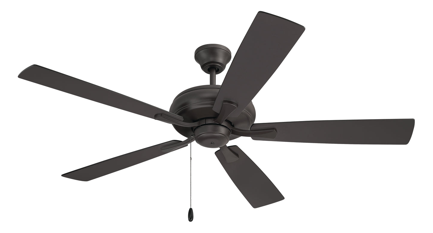 ECF52CBZ5-CBZWLN - Eos 52" 5 Blade Ceiling Fan with Light Kit - Classic Bronze