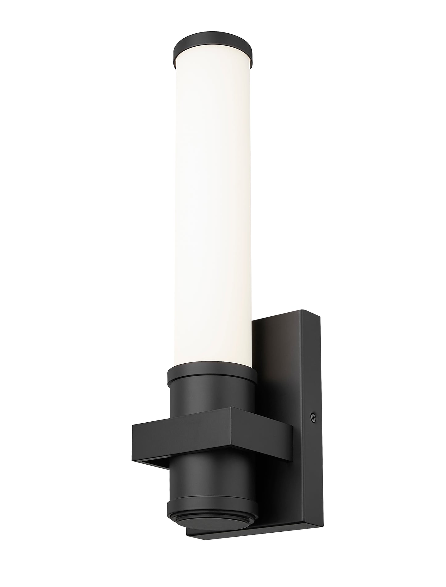 1019-1S-MB-LED - Idris 1 Light Wall 16" Sconce - Matte Black