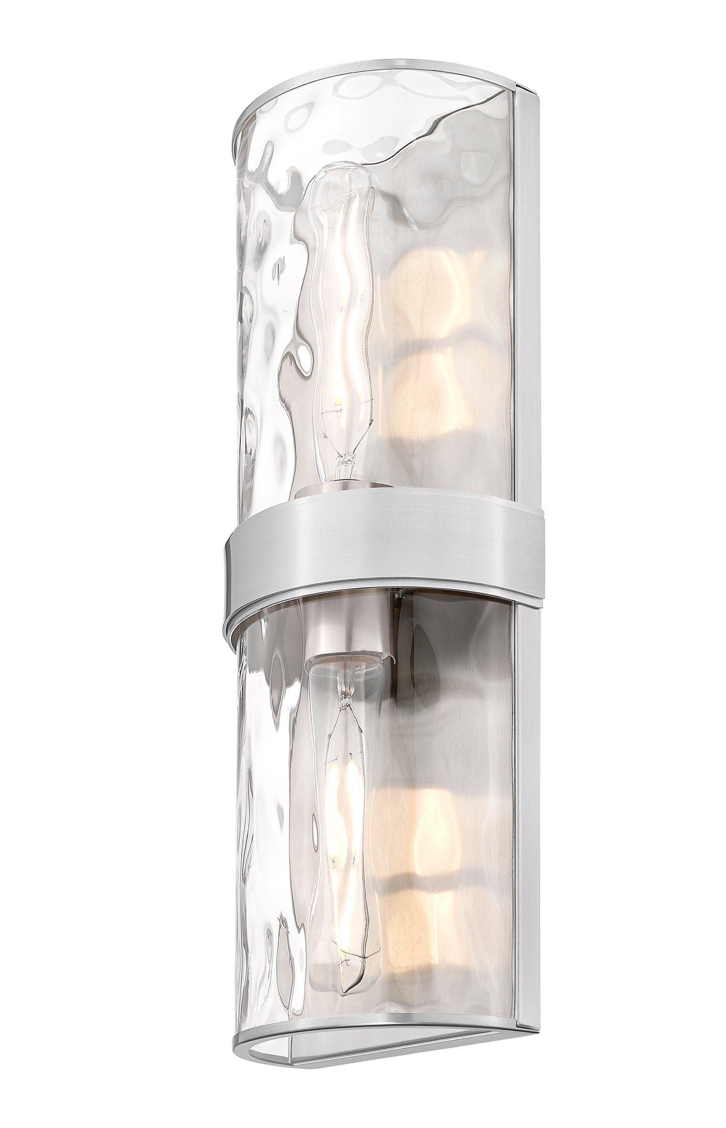 3053-2SL-BN - Meridian 2 Light Wall 18" Sconce - Brushed Nickel