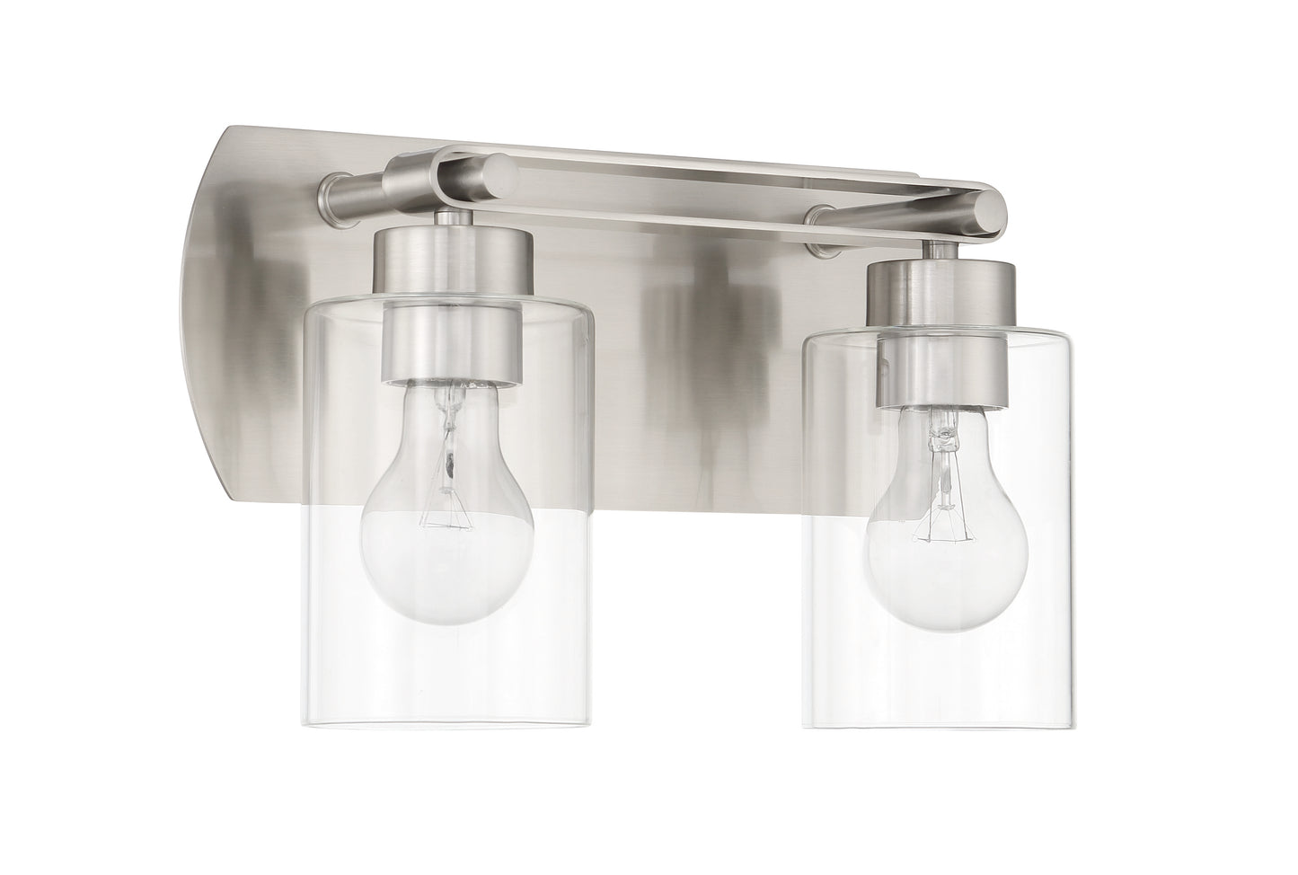 17614BNK2 - Hendrix 2 Light 14" Wide Vanity Light - Brushed Nickel