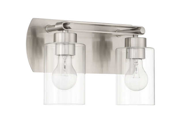 17614BNK2 - Hendrix 2 Light 14" Wide Vanity Light - Brushed Nickel