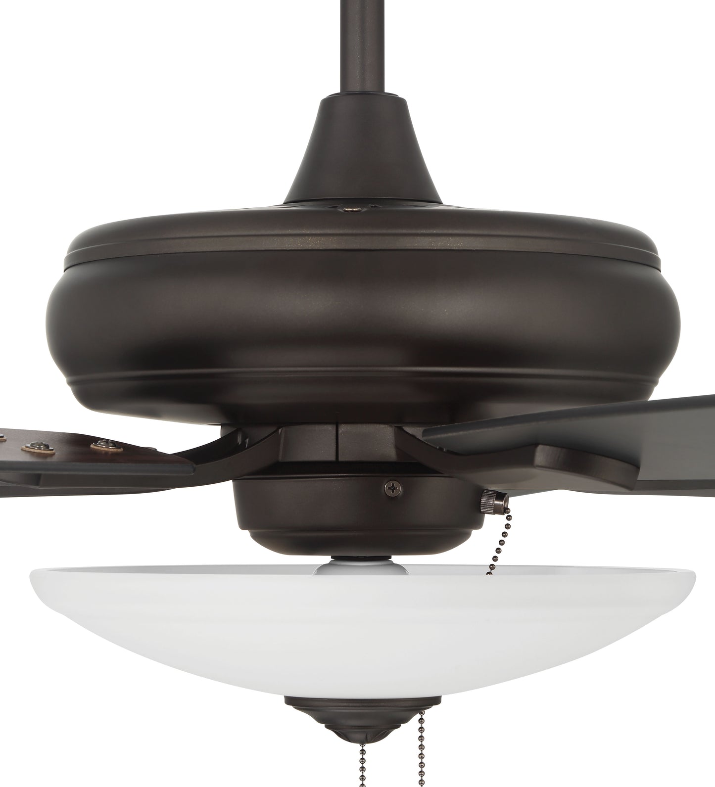 ECF111ESP5-ESPWLN - Eos 3 Light Bowl 52" 5 Blade Ceiling Fan with Light Kit - Espresso