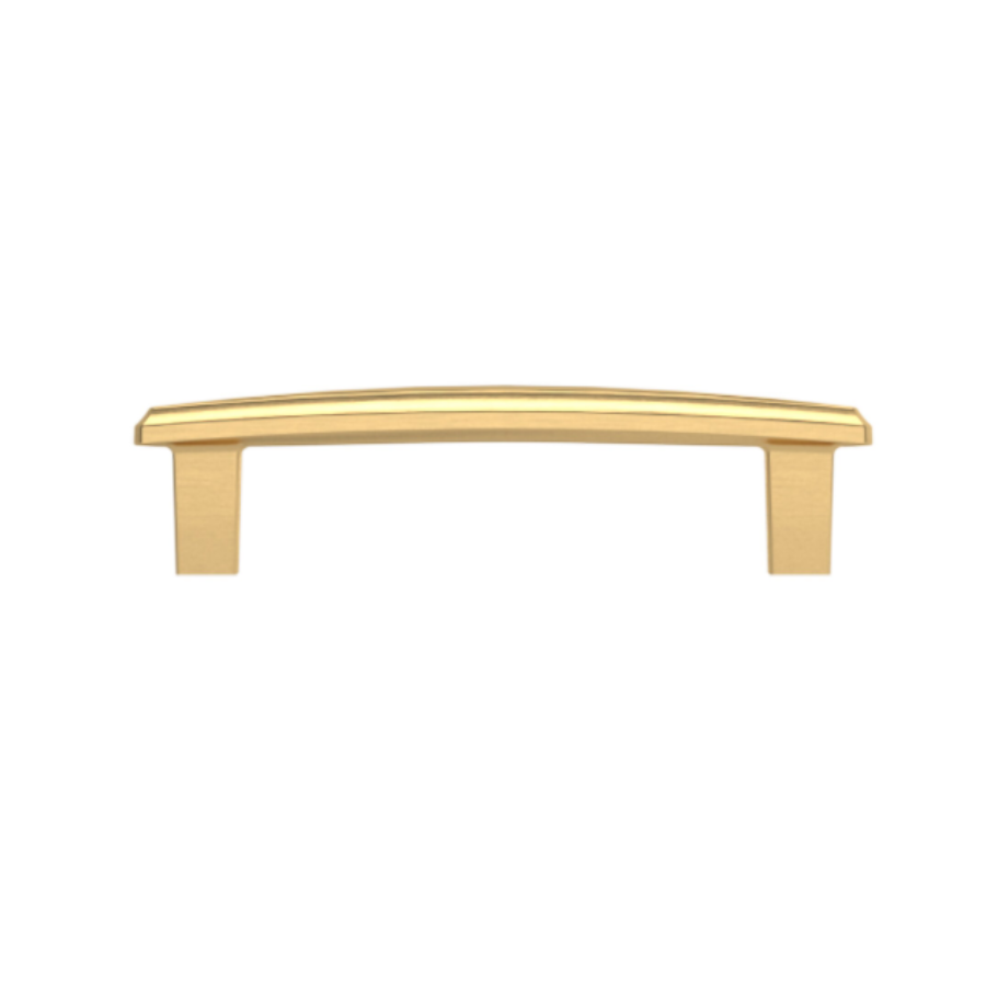 4357044 - Severin Fayerman 4" Centers Bar Pull - Satin Brass
