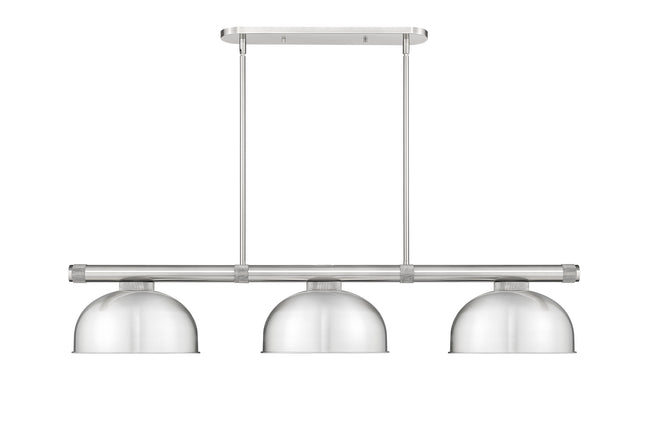 3050-3BN-D13BN - Vanguard 3 Light 58" Billiard - Brushed Nickel