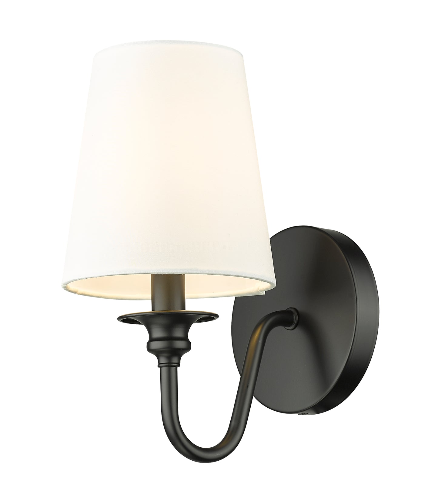 7509-1S-MB - Gianna 1 Light Wall 10" Sconce - Matte Black
