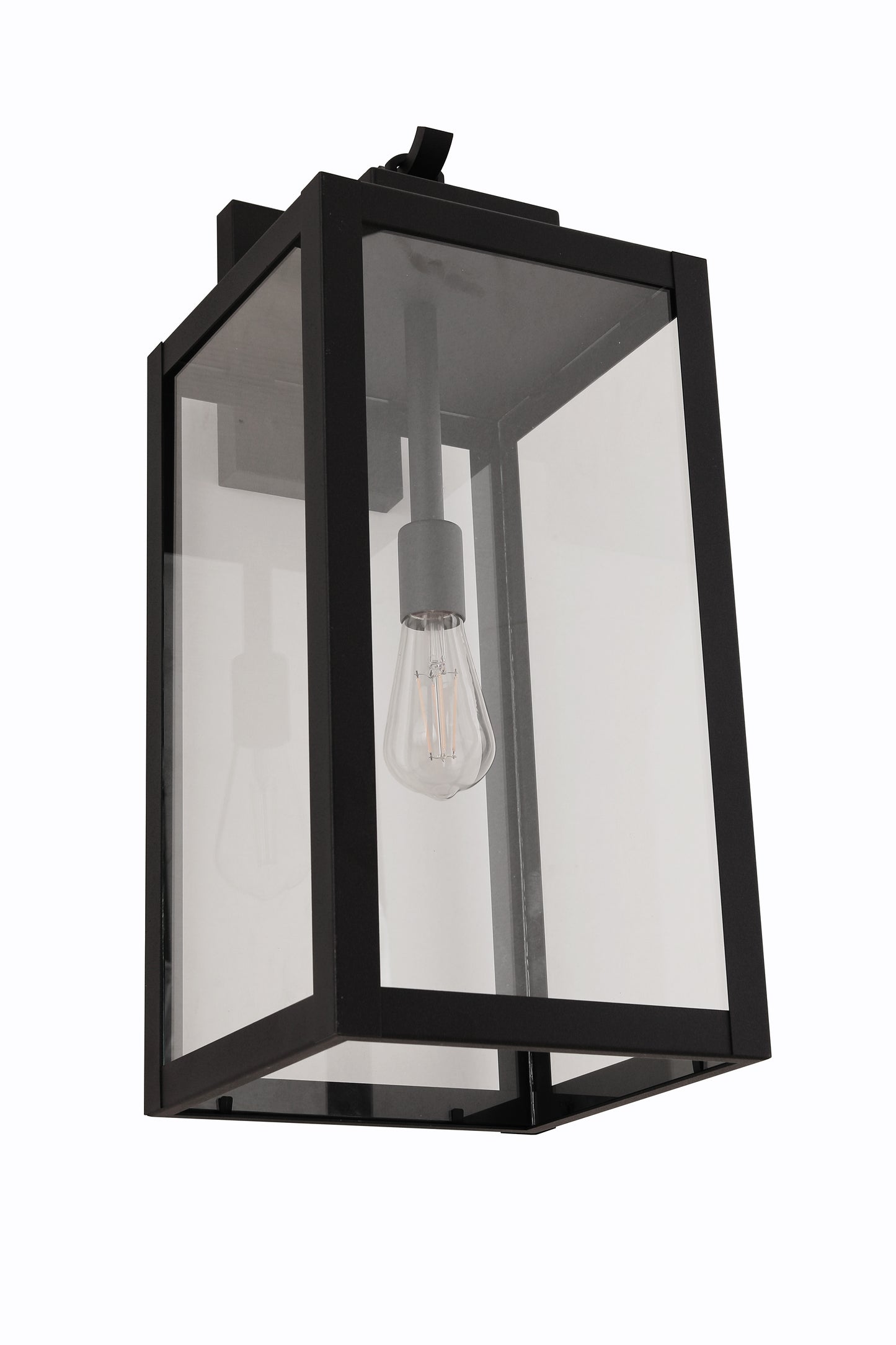 ZA6834-TB - Marin 1 Light 24" High Outdoor Wall Lantern - Textured Black