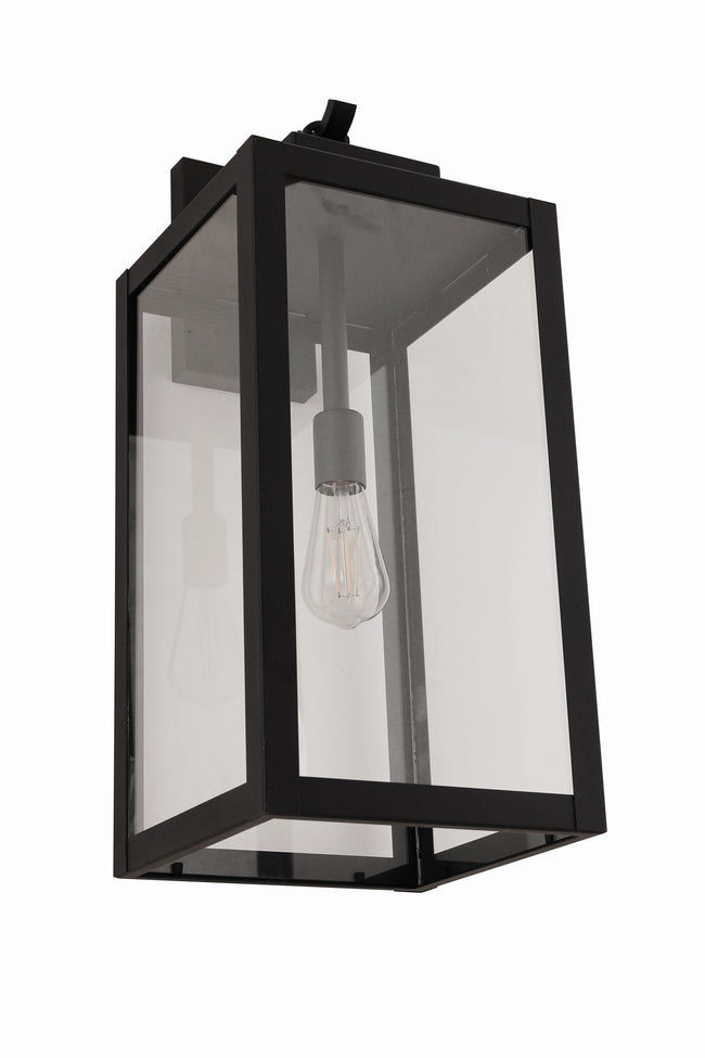 ZA6834-TB - Marin 1 Light 24" High Outdoor Wall Lantern - Textured Black