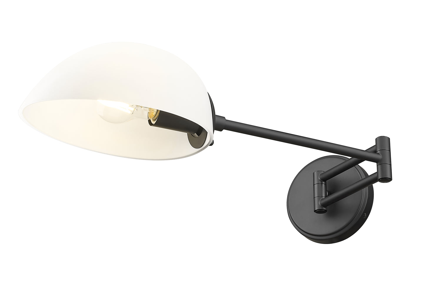 3048S-MB - Breton 1 Light Wall 5" Sconce - Matte Black