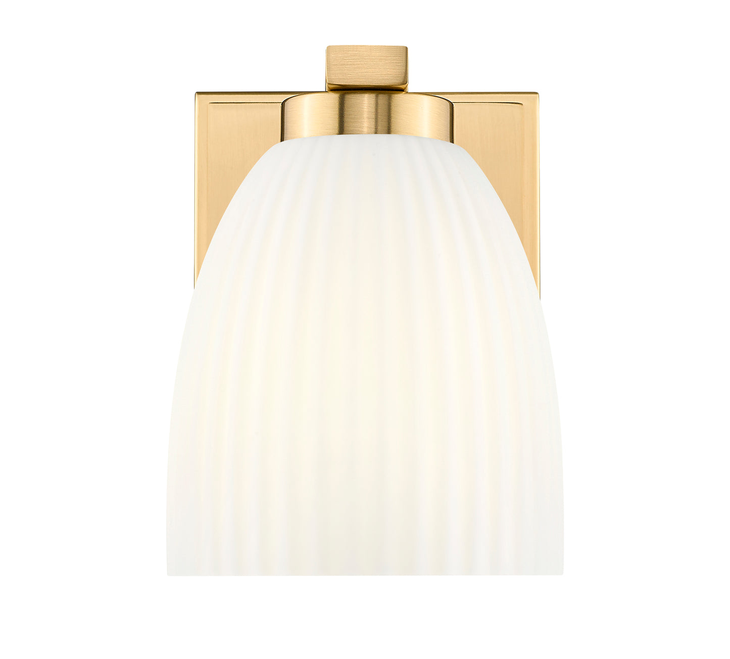 7518-1S-MGLD - Naya 1 Light Wall 6" Sconce - Modern Gold