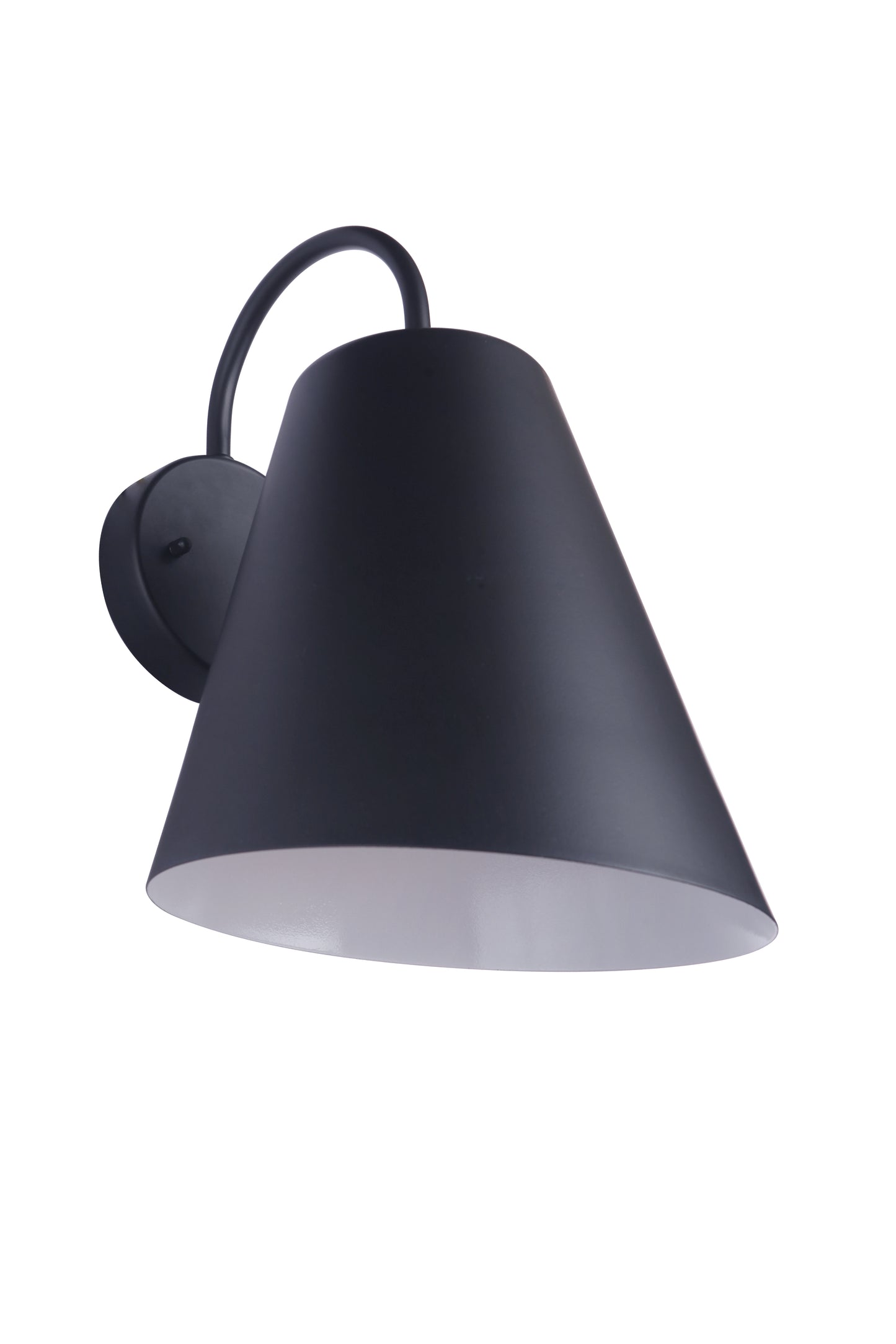 ZA5014-MN - Point Clear 1 Light 13" High Outdoor Wall Lantern - Midnight