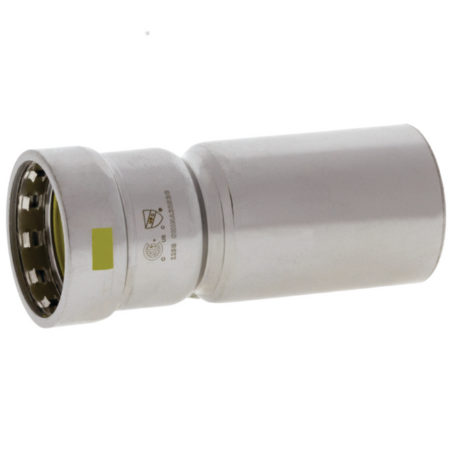 nibco press fittings 2" x 1-1/4" benchpress reducer ftg x press back