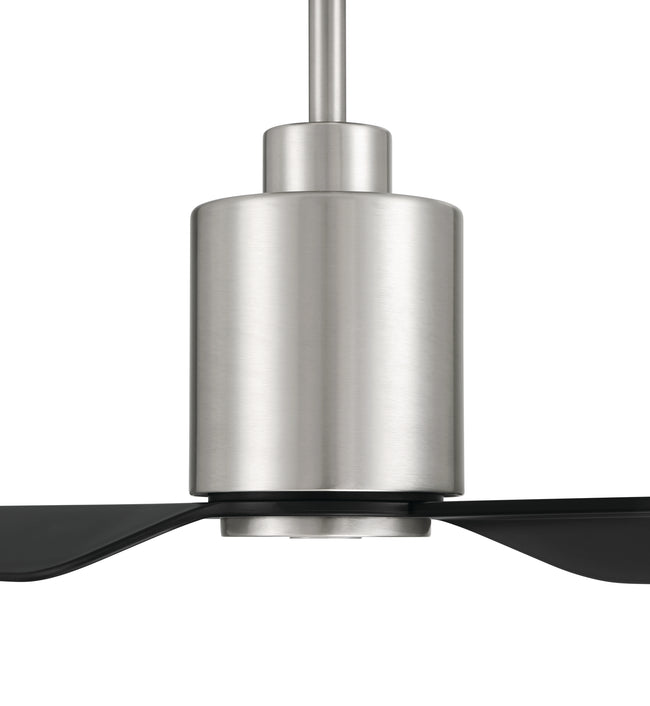 SLK56BNK2 - Sleek 56" 2 Blade Indoor Outdoor Ceiling Fan - Brushed Nickel