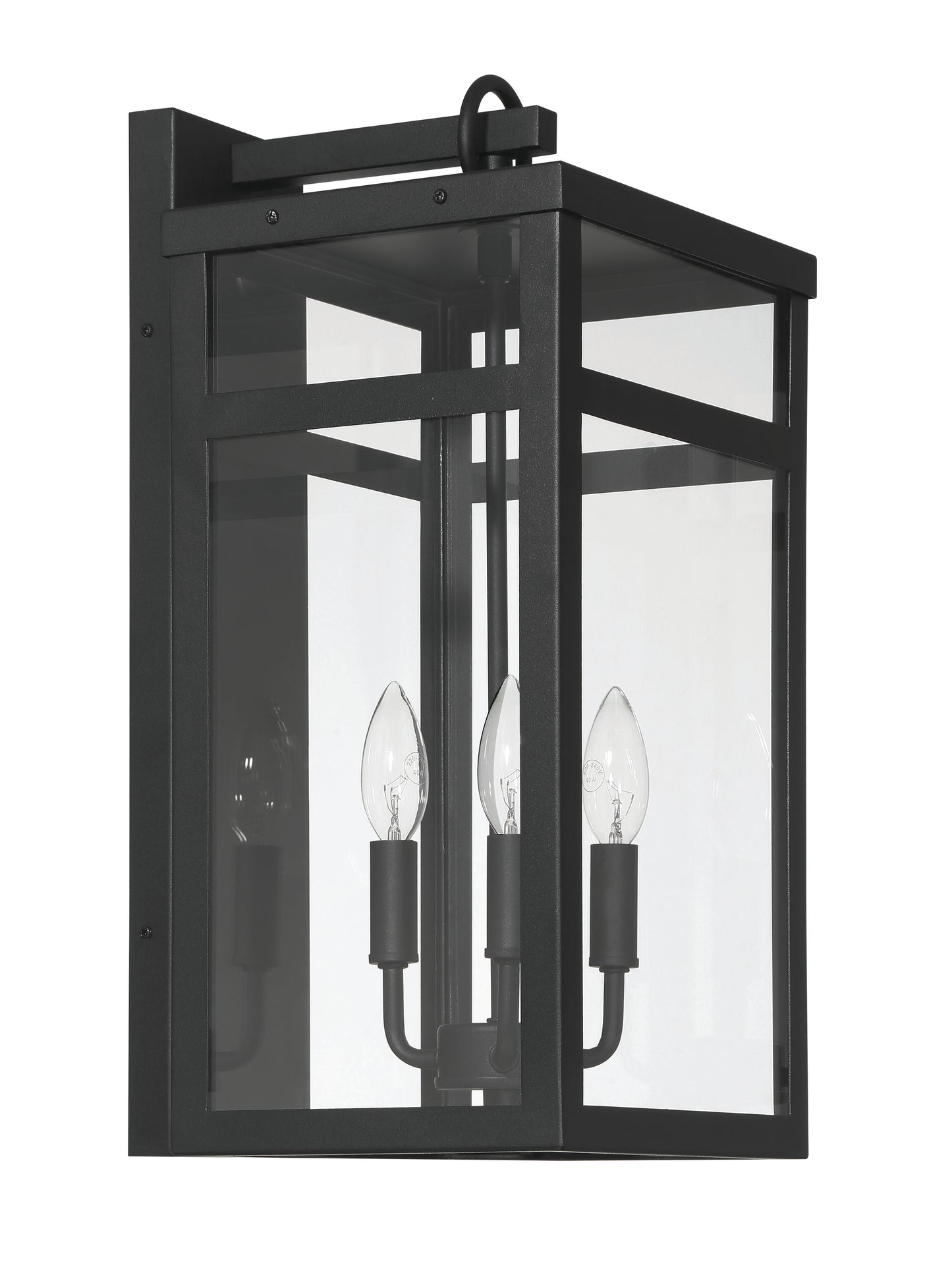 ZA7914-TB - O'Neal 3 Light 20" High Outdoor Wall Lantern - Textured Black