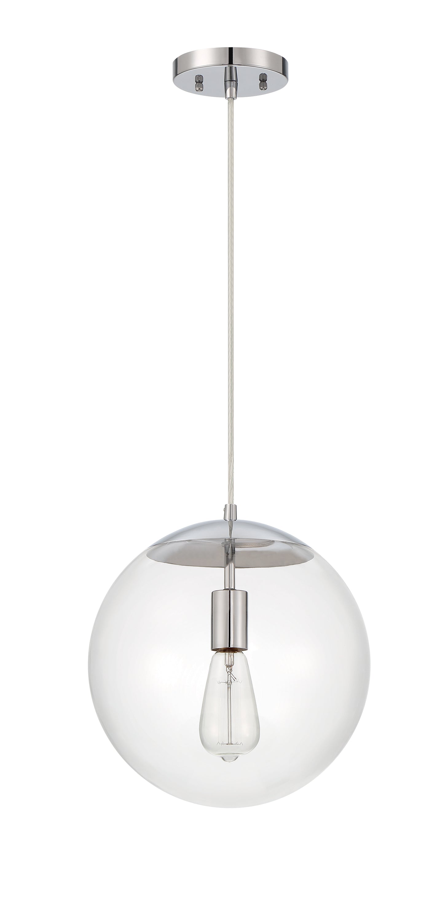 56892-CH - Gaze 1 Light 11.88" Wide Pendant - Chrome