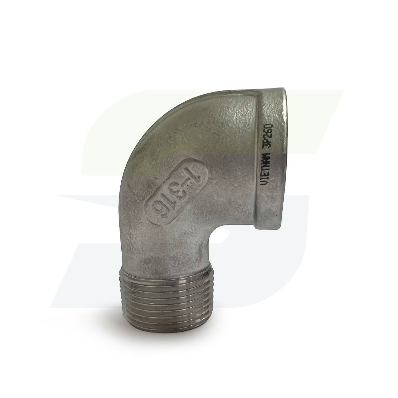 K603-16 - 1" Threaded 90 Degree Street Elbow, 316 Stainless Steel