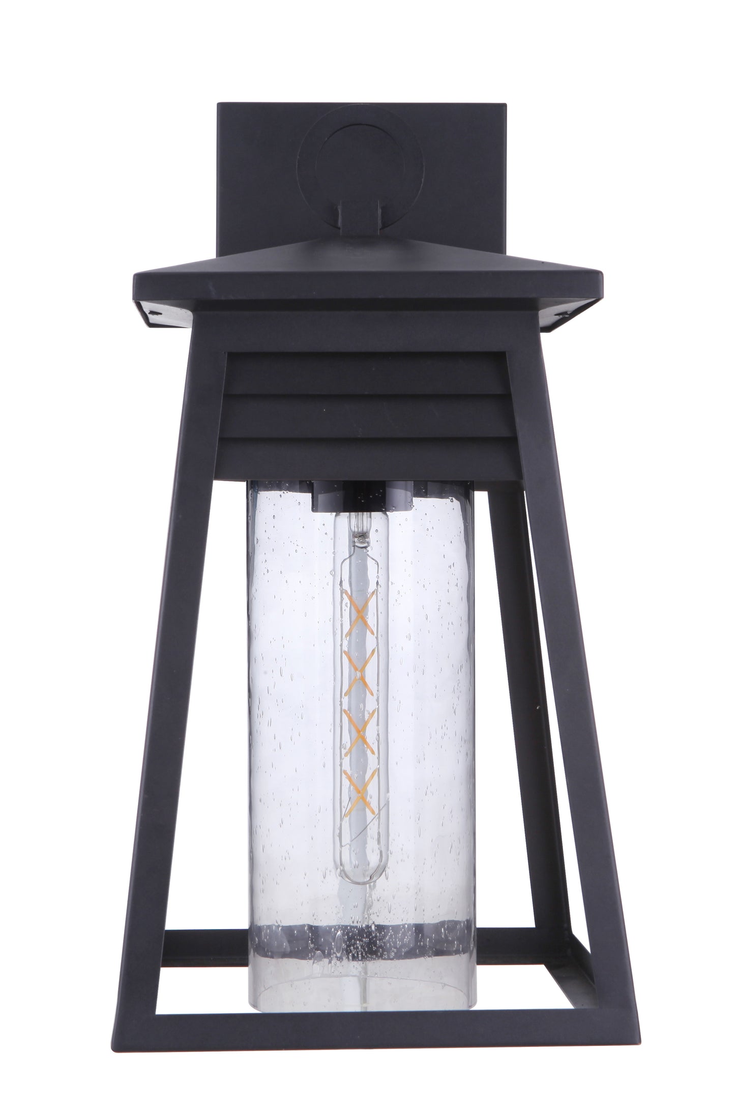 ZA2724-TB - Becca 1 Light 19" High Outdoor Wall Lantern - Textured Black