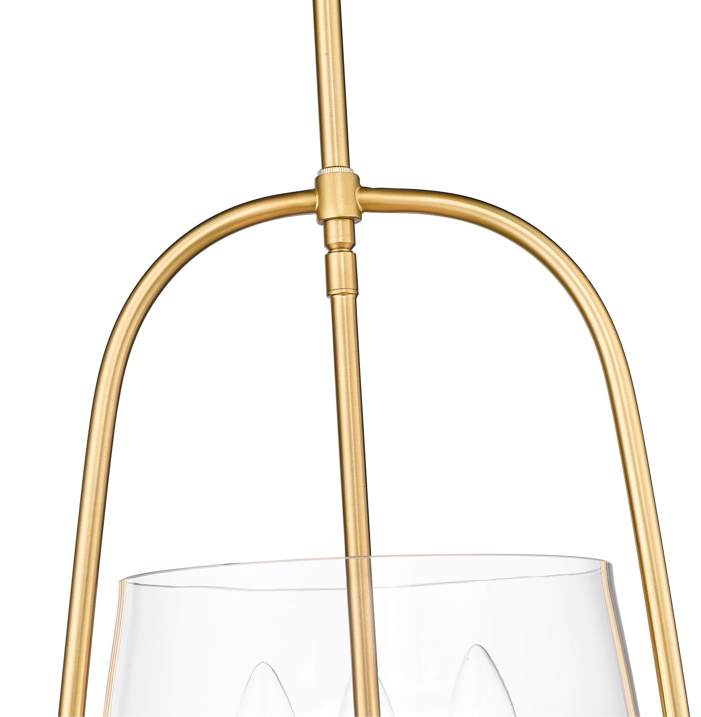 3041P12-MGLD - Archis 3 Light 12" Pendant - Modern Gold