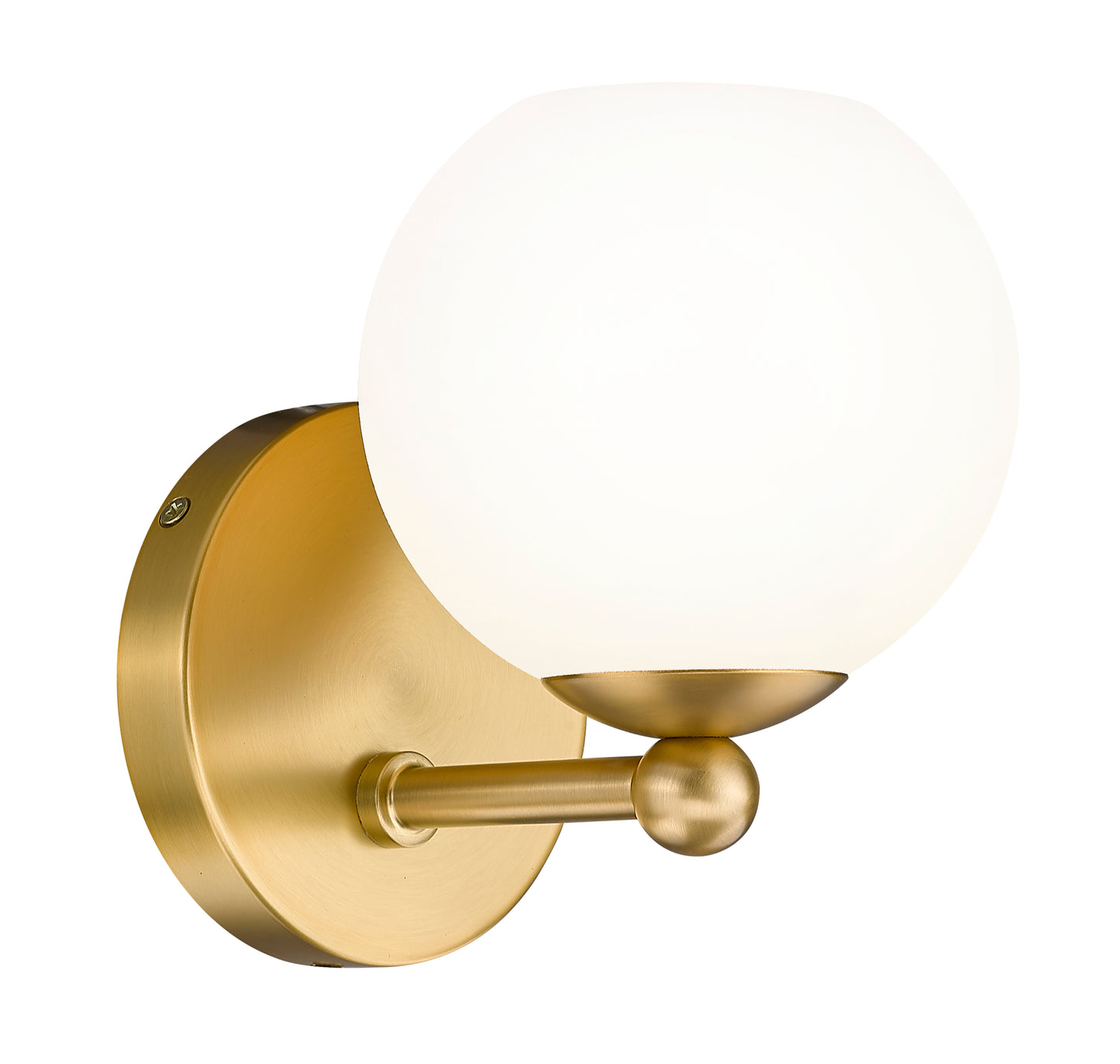 1100-1S-MGLD - Neoma 1 Light Wall 7" Sconce - Modern Gold