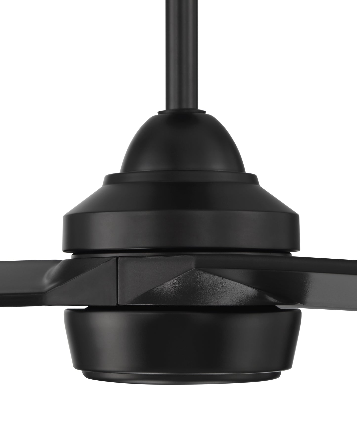 STL60FB3-NWF - Sterling 60" 3 Blade Indoor Outdoor Ceiling Fan with Light Kit - Flat Black