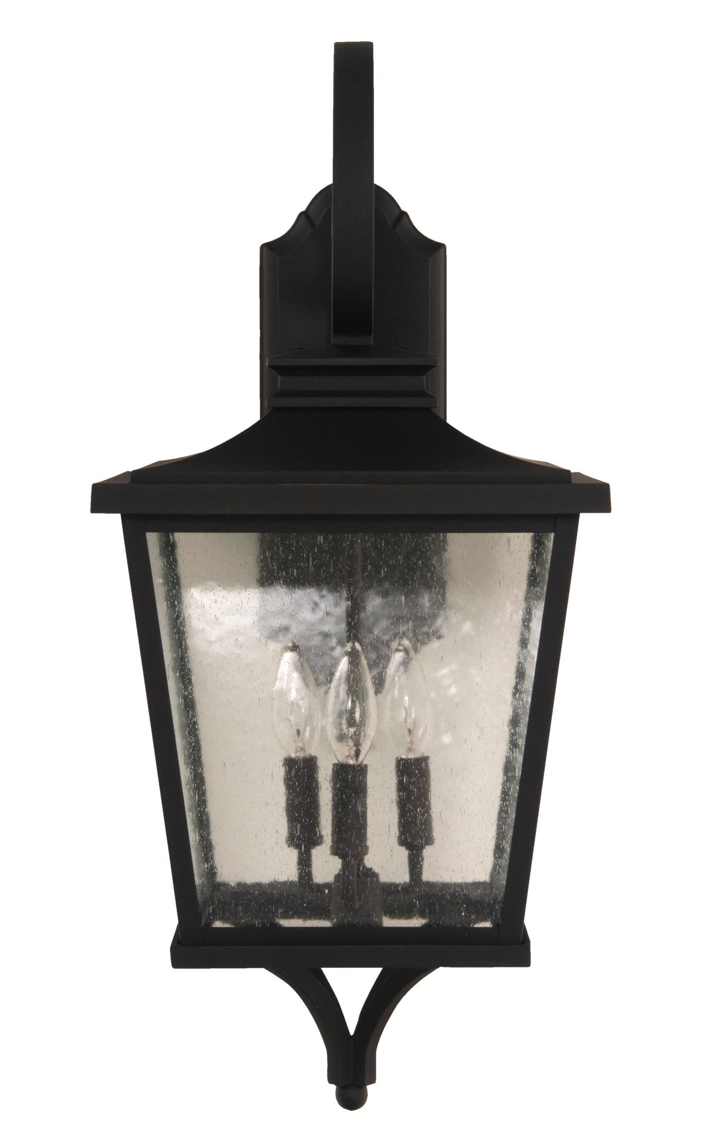 ZA2924-TB - Tillman 3 Light 26" High Outdoor Wall Lantern - Textured Black