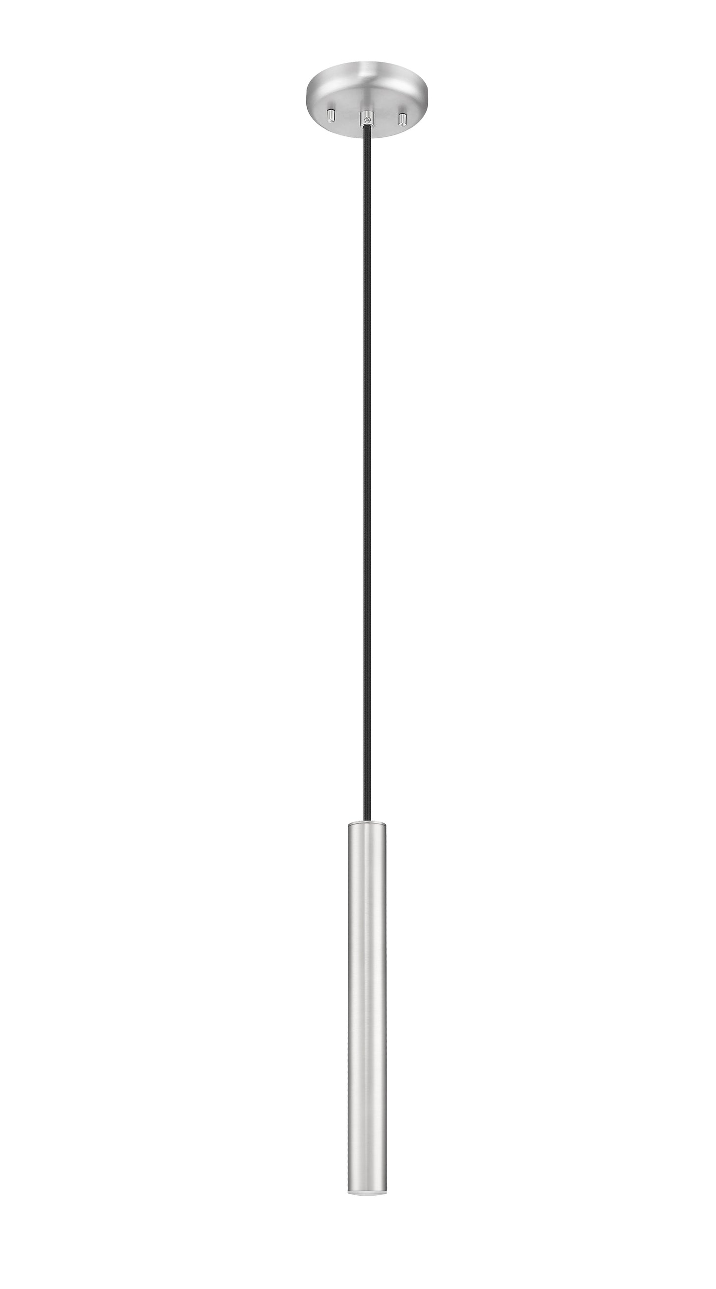 919MP12-BN-LED - Forest 1 Light Pendant 5" - Brushed Nickel