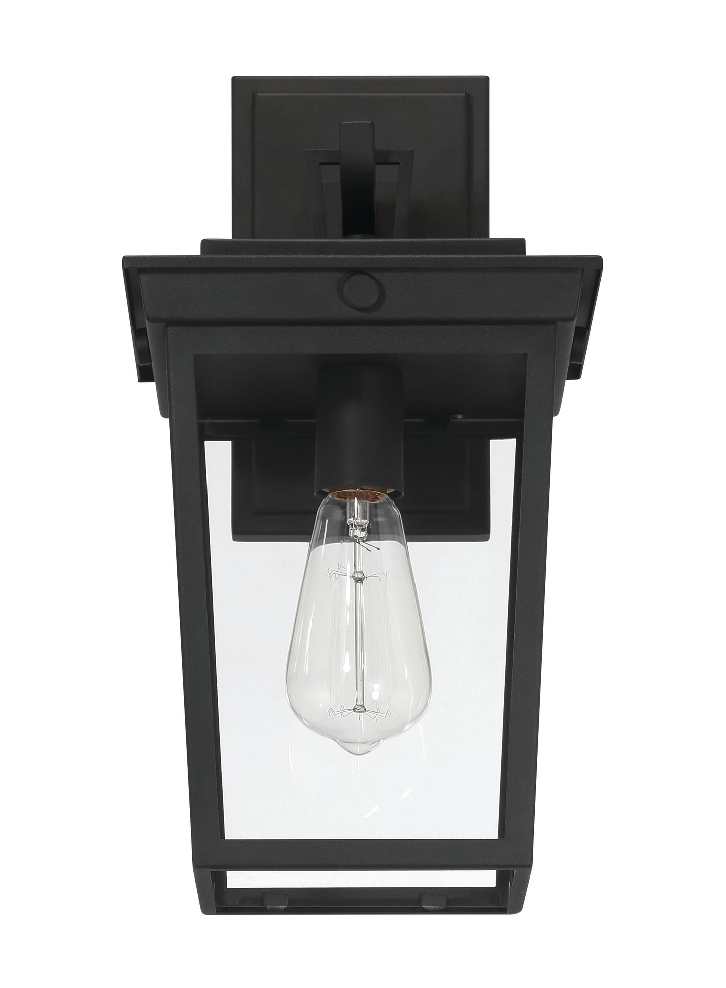 ZA7804-TB - Duncan 1 Light 16" High Outdoor Wall Lantern - Textured Black