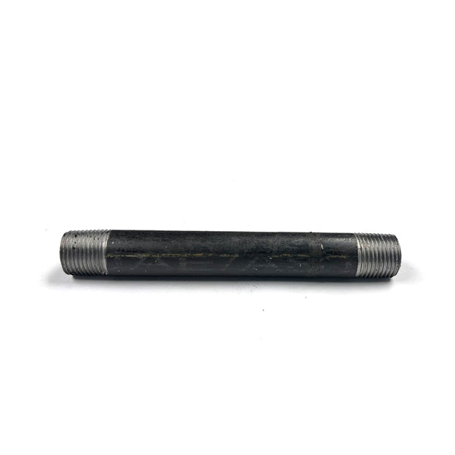ZNB036 - Black Steel Pipe Nipple - Domestic - 1/2" x 6"
