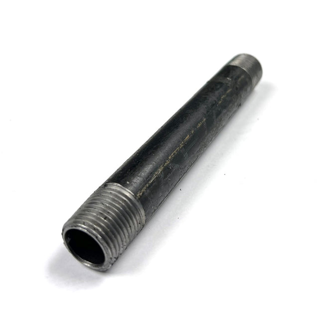 ZNB036 - Black Steel Pipe Nipple - Domestic - 1/2" x 6"