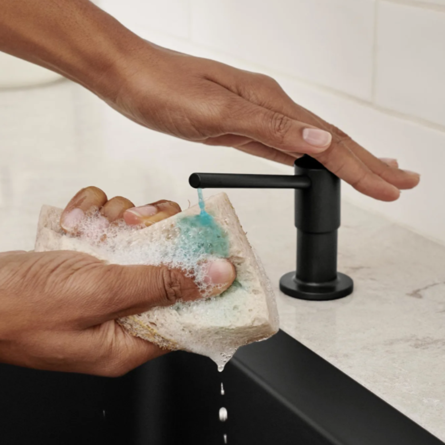 443045 - Torre Soap Dispenser - Soft White