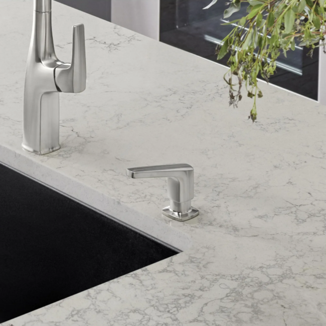 443271 - Rivana Soap Dispenser - Satin Dark Steel