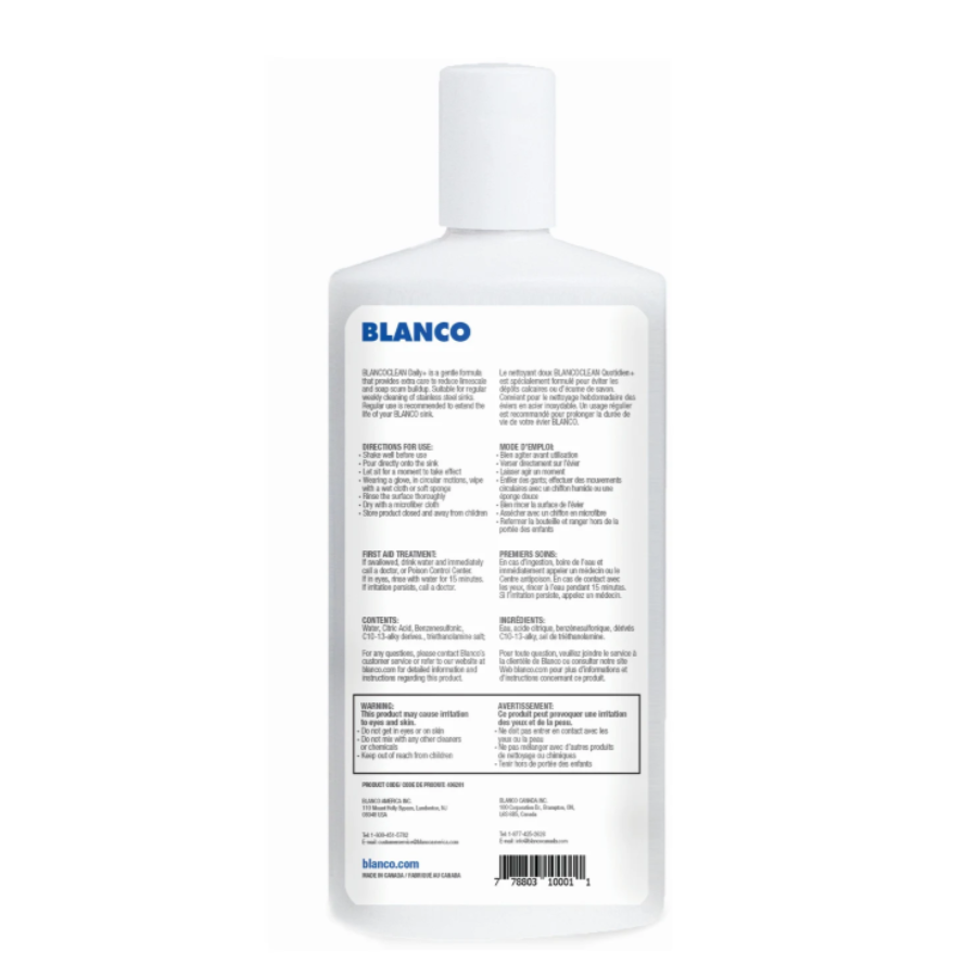 406201 - BlancoClean Daily+ Stainless Steel Sink Cleaner