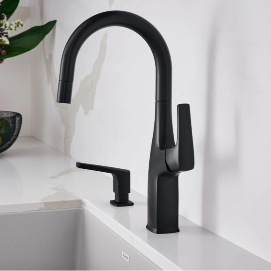 443021 - Rivana Pull-Down Bar Faucet - Matte Black