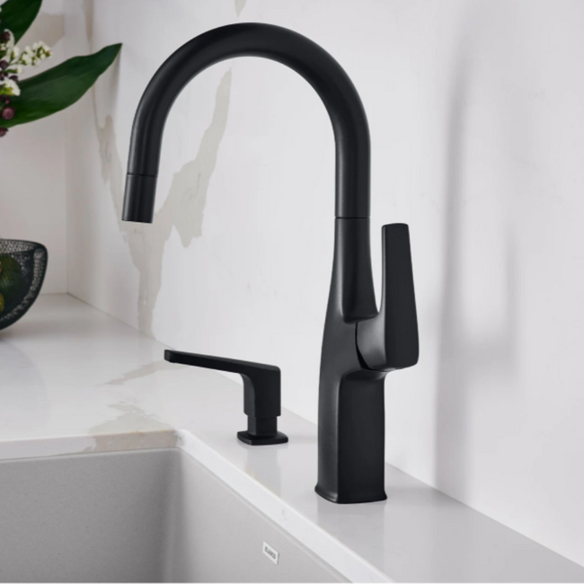 443021 - Rivana Pull-Down Bar Faucet - Matte Black