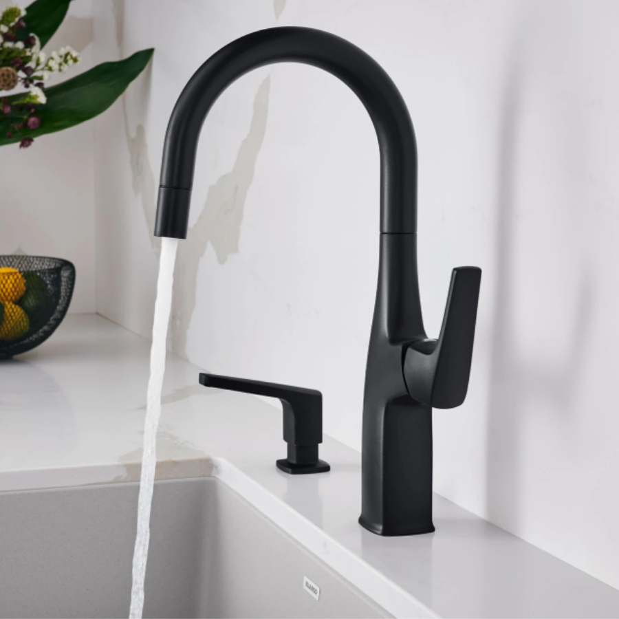 443021 - Rivana Pull-Down Bar Faucet - Matte Black