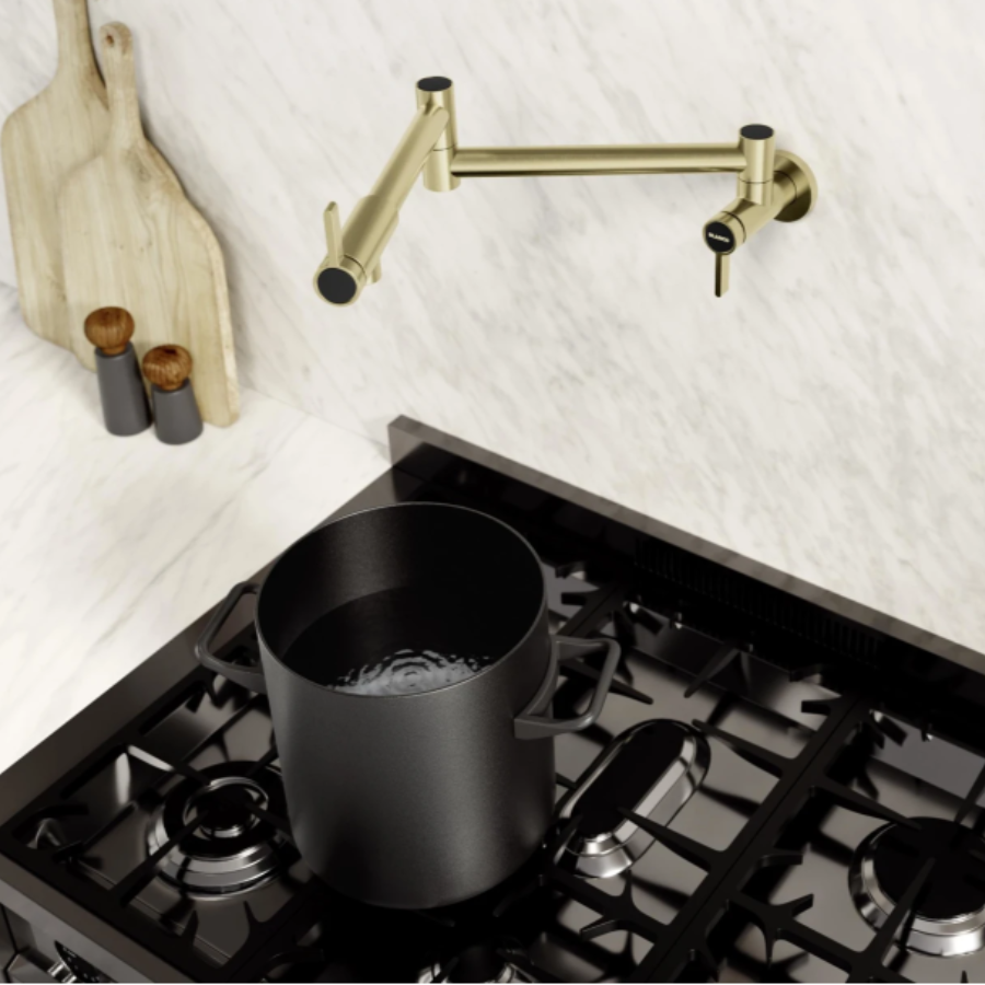 527486 - Culina II Wall-Mounted Pot Filler - Matte Black