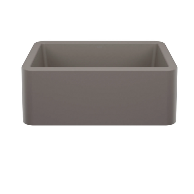 443112 - Ikon SILGRANIT 27" Single Bowl Apron-Front Farmhouse Sink - Volcano Gray