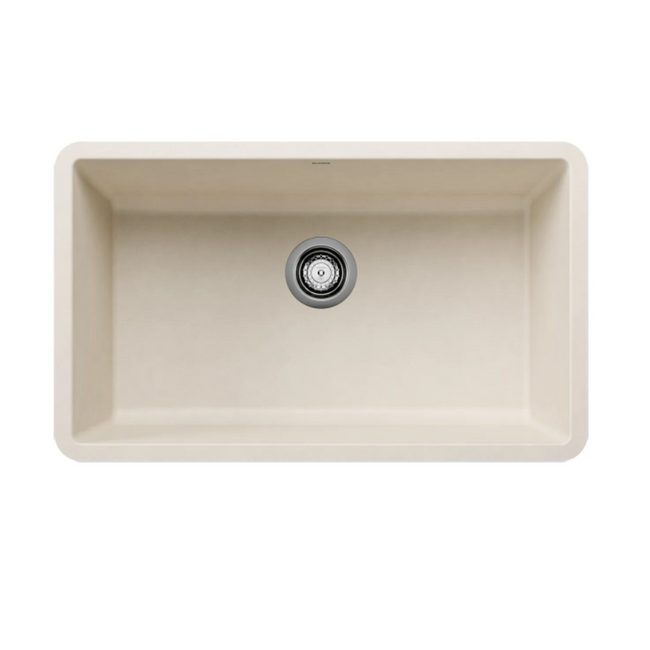 443083 - Precis SILGRANIT 30" Single Bowl Undermount Kitchen Sink - Soft White
