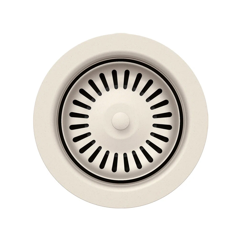 203439 - SILGRANIT-Matched Metal Basket Strainer - Soft White