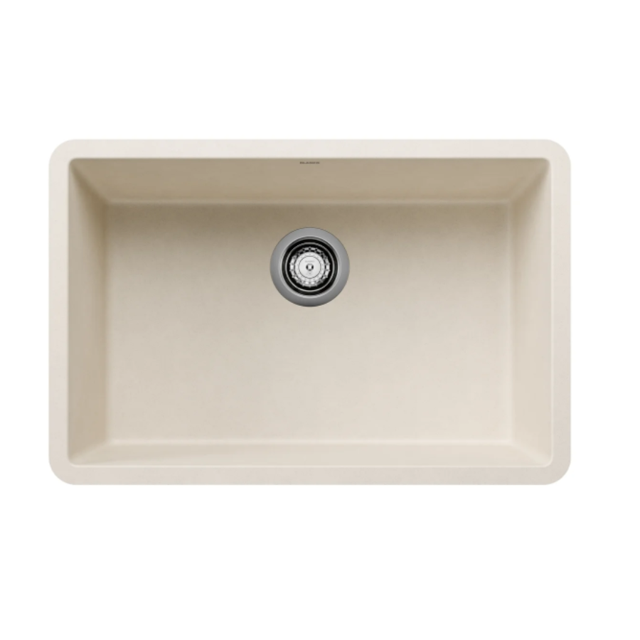 527403 - Precis SILGRANIT 27" Single Bowl Undermount Kitchen Sink - Soft White