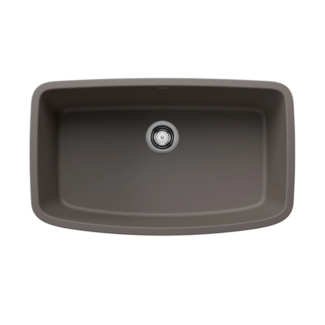 443128 - Valea SILGRANIT 32" Super Single Undermount Kitchen Sink - Volcano Gray