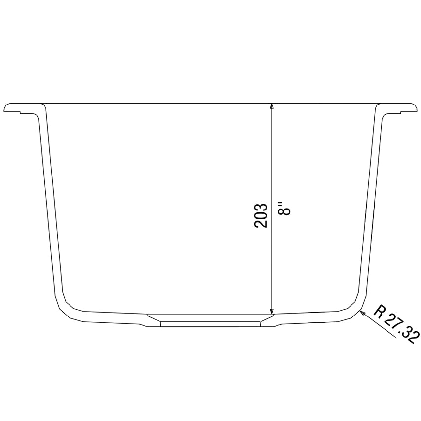 Blanco Diamond 15" Dual Mount Bar Sink