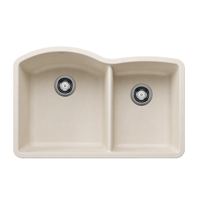 443064 - 32" Diamond Bowl Undermount Kitchen Sink  - Soft White