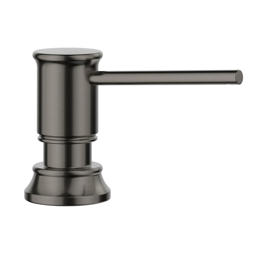443270 - Empressa Soap Dispenser - Satin Dark Steel