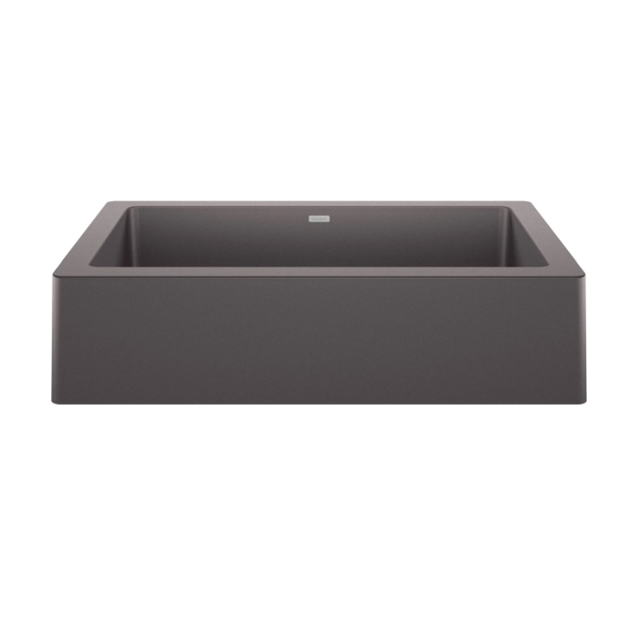 526539 - Vintera SILGRANIT 30" Single Bowl Apron-Front Farmhouse Sink - Cinder