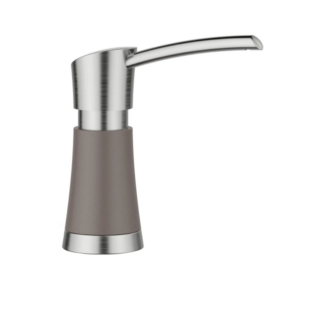 443038 - Artona Soap Dispenser - PVD Steel/Volcano Gray