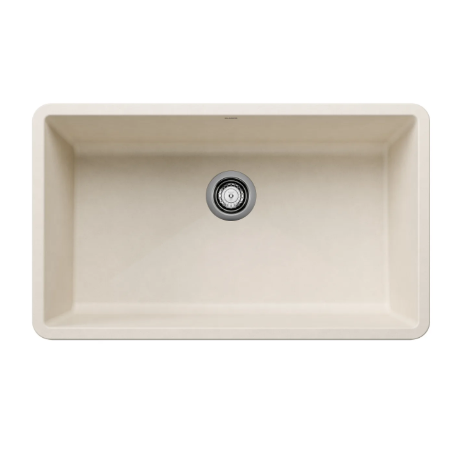 443084 - Precis SILGRANIT 32" Super Single Undermount Kitchen Sink - Soft White