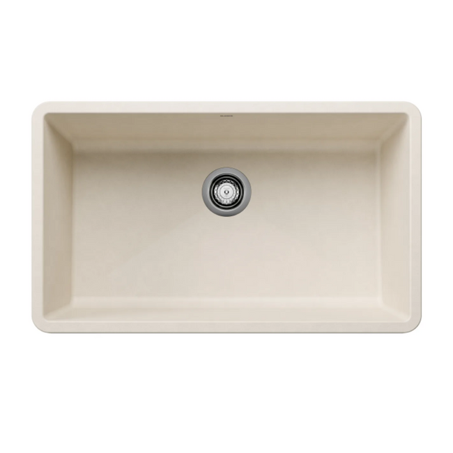443084 - Precis SILGRANIT 32" Super Single Undermount Kitchen Sink - Soft White