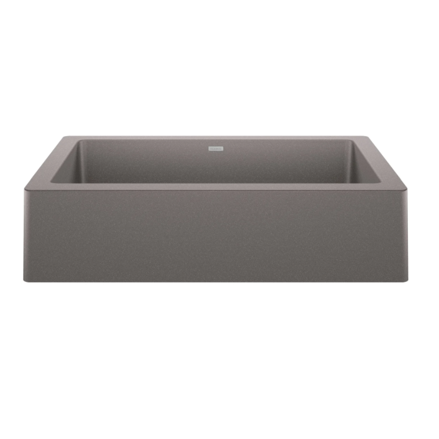 526540 - Vintera SILGRANIT 30" Single Bowl Apron-Front Farmhouse Sink - Metallic Gray